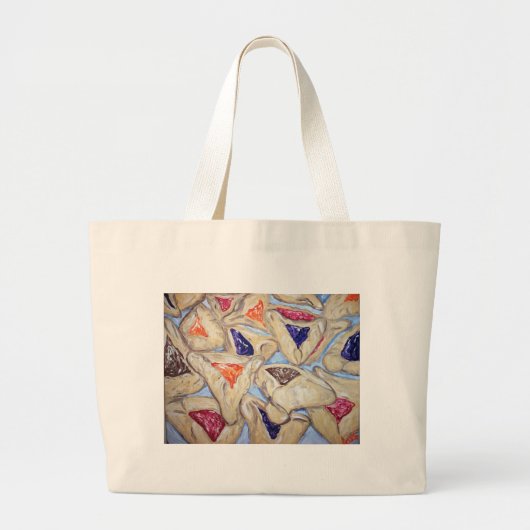 "Hamantaschen" Grote Tote Bag (Voorkant)