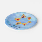 Hamantaschen Star Purim Party Papieren Bordje (Gekanteld)