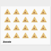 Hamantash Hamantaschen Hebreeuws Een Prettige Puri Sticker (Vel)