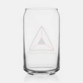 Hamantashen Can Glass Blikvorm Glas (Achterkant)