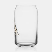 Hamantashen Can Glass Blikvorm Glas (Links)