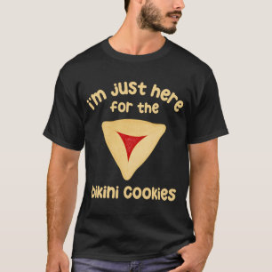 Hamantashen is hier voor de Bikini-koekjespurim T-shirt
