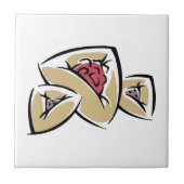 Hamantashen Tegeltje (Voorkant)