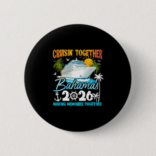 Hamas Cruise 2026 Familie Cruise Reis Team Groep V Ronde Button 5,7 Cm
