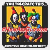HamAssClowns Stickers (Voorkant)