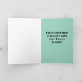 Hamberger op de vierde kaart (Binnen)