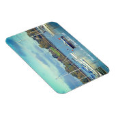 Hamble Le Rice Waters Edge Hampshire Foto Magneet (Rechterzijde)