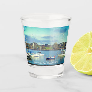 Hamble Le Rice Waters Edge Hampshire Foto Shot Glas