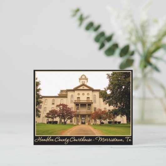Hamblen County Courthouse - Morristown, TN Briefkaart (Staand voorkant)
