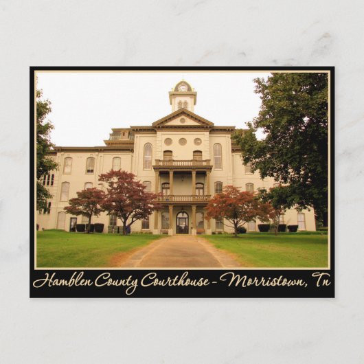 Hamblen County Courthouse - Morristown, TN Briefkaart (Voorkant)