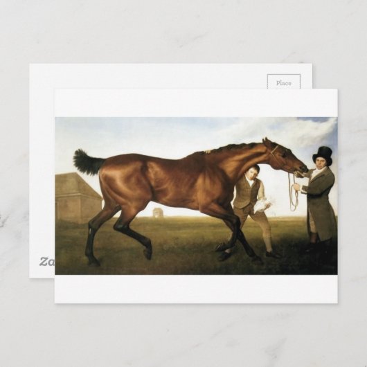 Hambletonian door George Stubbs Briefkaart (Voorkant / Achterkant)