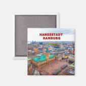 Hamburg 01B Magneet (Voorkant / Achterkant)