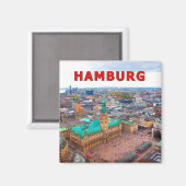 Hamburg 01C Magneet (Voorkant / Achterkant)