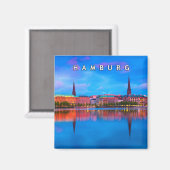Hamburg 02U Magneet (Voorkant / Achterkant)