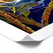 Hamburg Amerika naar Zuid-Amerika Poster (Hoek)