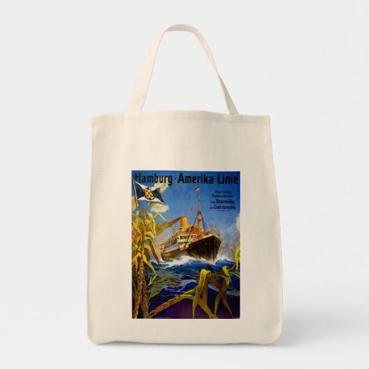 Hamburg Amerika naar Zuid-Amerika Tote Bag (Voorkant)