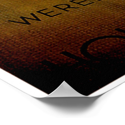 Hamburg-Amerika ~ Poster (Hoek)