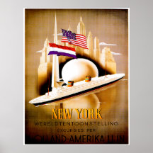 Hamburg-Amerika ~ Poster