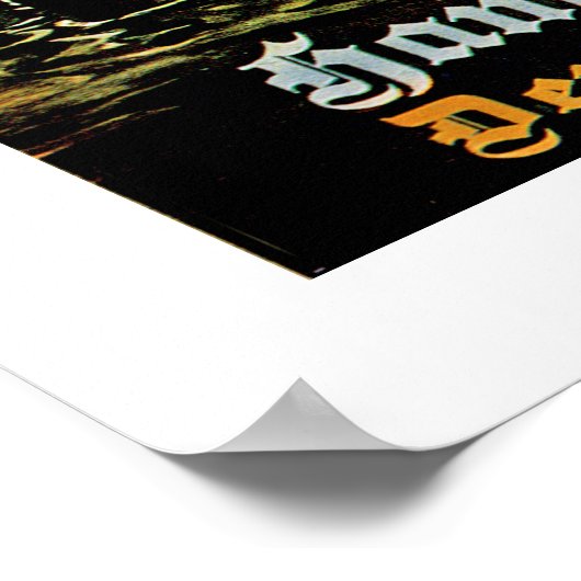 Hamburg-Amerika Poster (Hoek)