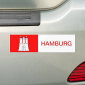 Hamburg Aufkleber Sticker Hafen Autoaufkleber Auto (Op auto)