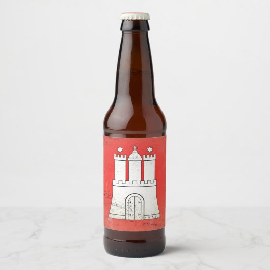 Hamburg Bier Etiket (Voorkant)