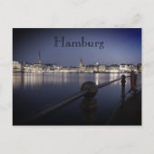 Hamburg Binnenalster Postkarte Briefkaart (Voorkant)