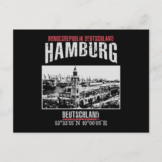 Hamburg Briefkaart (Voorkant)