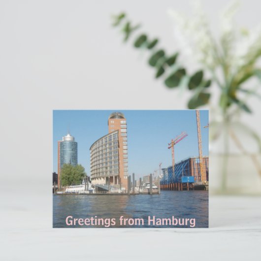 Hamburg Briefkaart (Staand voorkant)