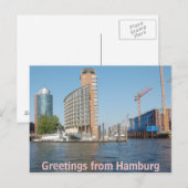 Hamburg Briefkaart (Voorkant / Achterkant)