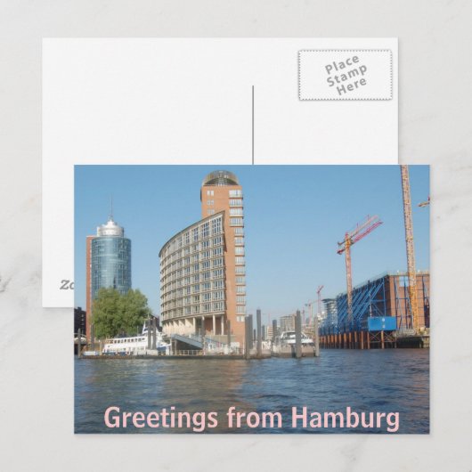Hamburg Briefkaart (Voorkant / Achterkant)