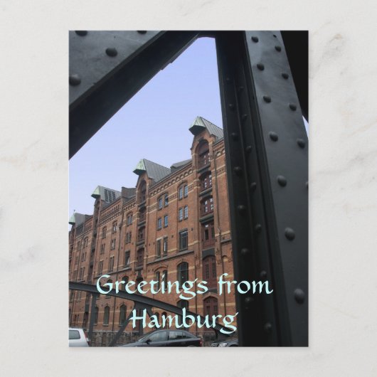 Hamburg Briefkaart (Voorkant)