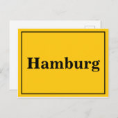 Hamburg Briefkaart (Voorkant / Achterkant)