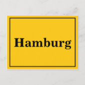 Hamburg Briefkaart (Voorkant)