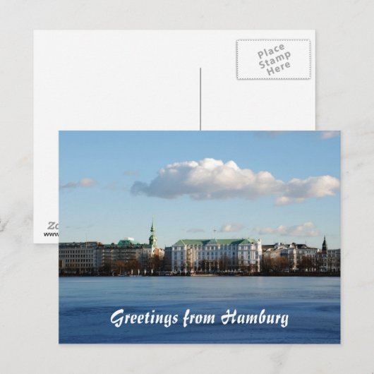 Hamburg Briefkaart (Voorkant / Achterkant)
