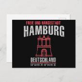 Hamburg Briefkaart (Voorkant / Achterkant)