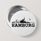 Hamburg Button / Anstecker / Pin (Voorkant /achterkant)