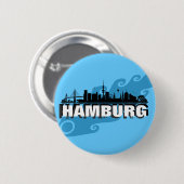 Hamburg Button / Anstecker / Pin (Voorkant /achterkant)