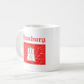 Hamburg City design Koffiemok (Voorkant links)