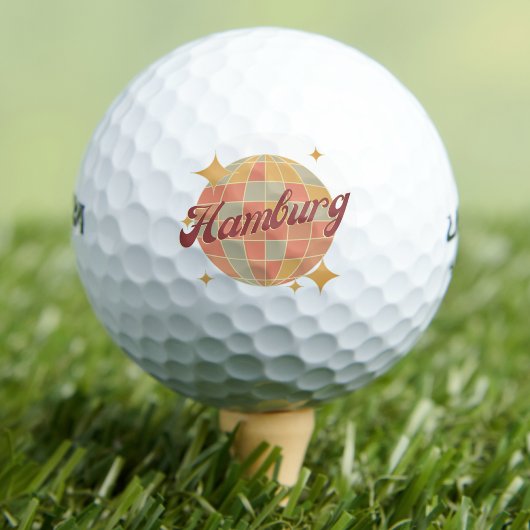 Hamburg City Duitsland Retro golfresort Golfballen
