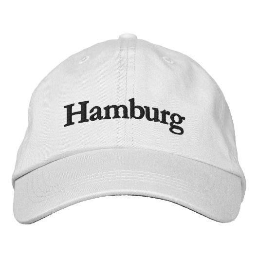 Hamburg City Pride Geborduurde Pet (Voorkant)