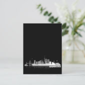Hamburg City Skyline Postkarte Briefkaart (Staand voorkant)