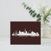 Hamburg City Skyline Postkarte Briefkaart (Staand voorkant)