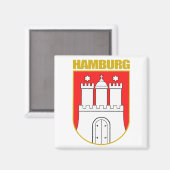 Hamburg COA Magneet (Voorkant / Achterkant)
