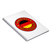 Hamburg Deutschland Notitieboek (Rechterzijde)