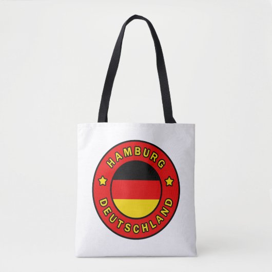 Hamburg Deutschland Tote Bag (Voorkant)