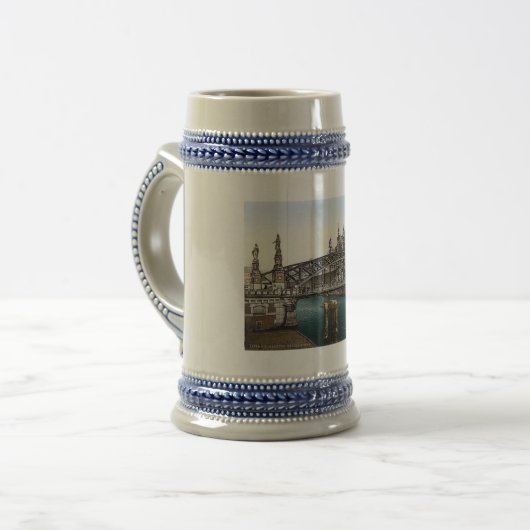  Hamburg, Duitsland 1890's Bierpul (Voorkant links)