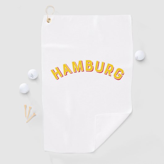 Hamburg, Duitsland  Arch Golfhanddoek (Insitu)