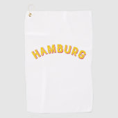 Hamburg, Duitsland  Arch Golfhanddoek (Voorkant)
