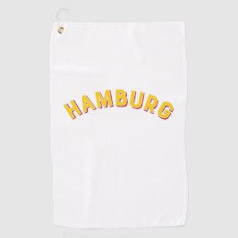 Hamburg, Duitsland  Arch Golfhanddoek