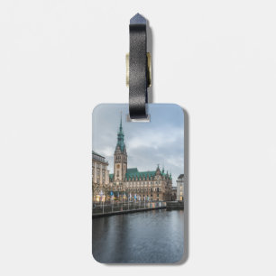 Hamburg Duitsland Bagagelabel